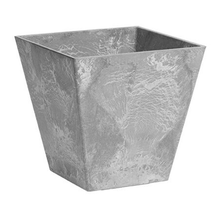 Novelty Mfg 8 GRY SQ Ella Planter 35080
